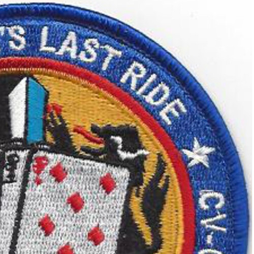 VA-145 Patch Rustler's Last Ride Around The Horn
