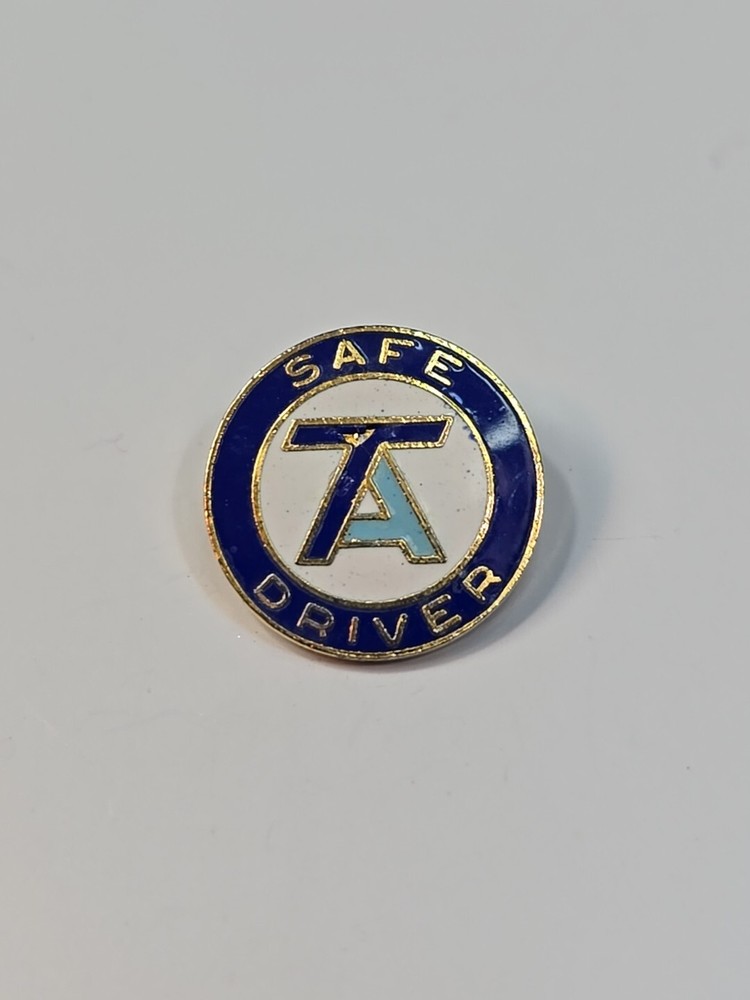 TA Safe Driver Award Tie Tack Lapel Pin