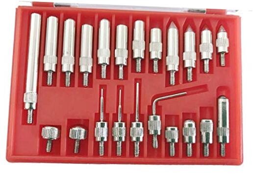 22 Piece Dial & Electronic Indicator Point Set-inch Thread 4-48