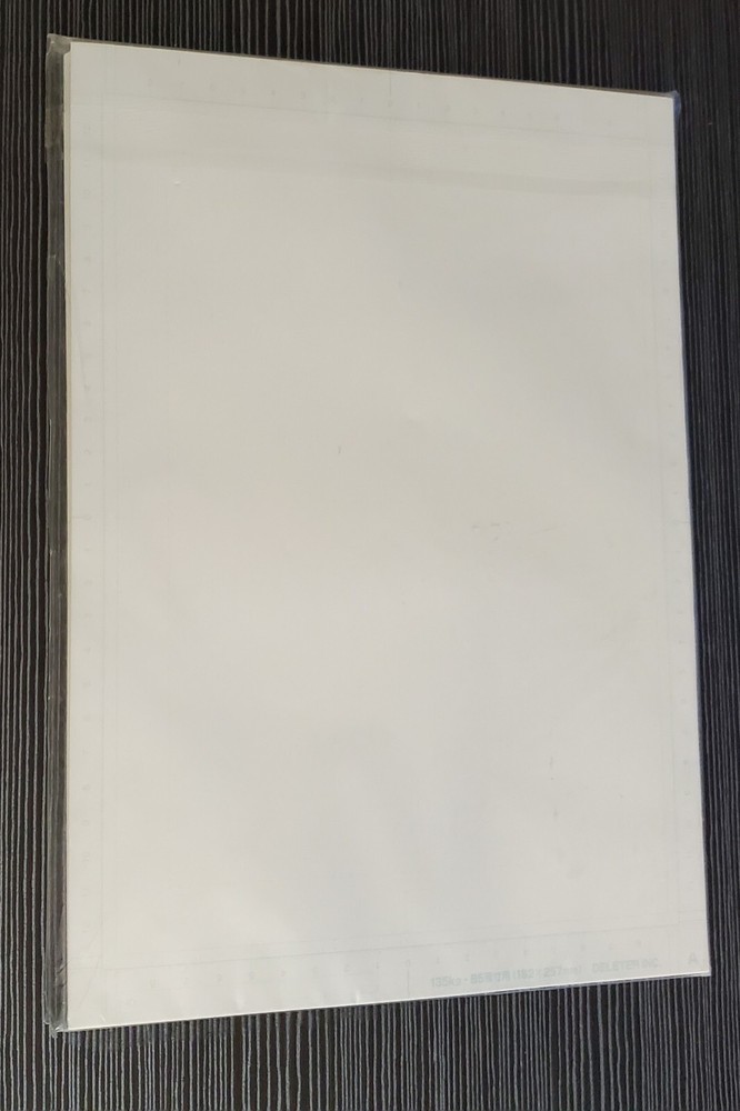 DELETER Comic Book Paper Ruler A Type-135Kg -A4 40 sheets