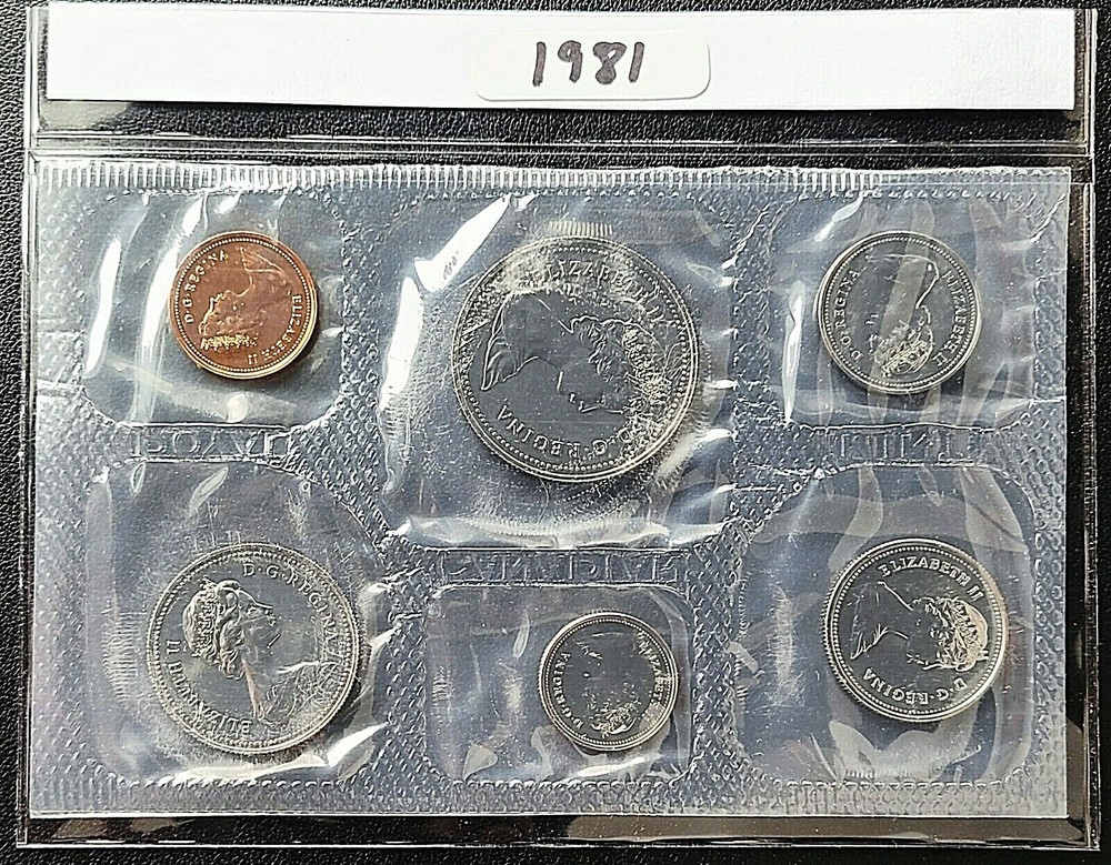 1981 Canada Uncirculated Proof-Like Set - Mint Condition