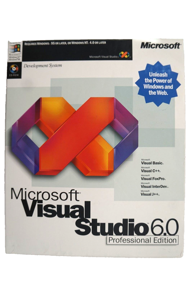 NEW Microsoft Visual Studio Professional 6.0 PRO FULL VERSION Windows 11 BASIC