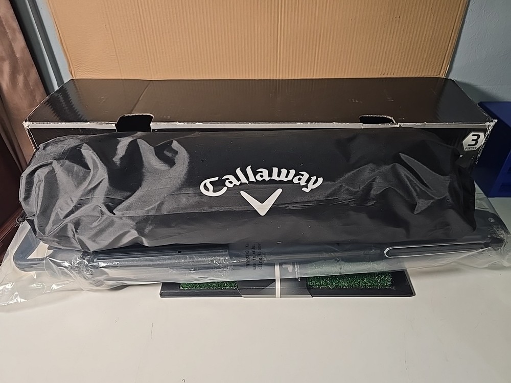 Callaway Golf 7'x7' Home Range Full Hitting System Hitting Net Practice NIB