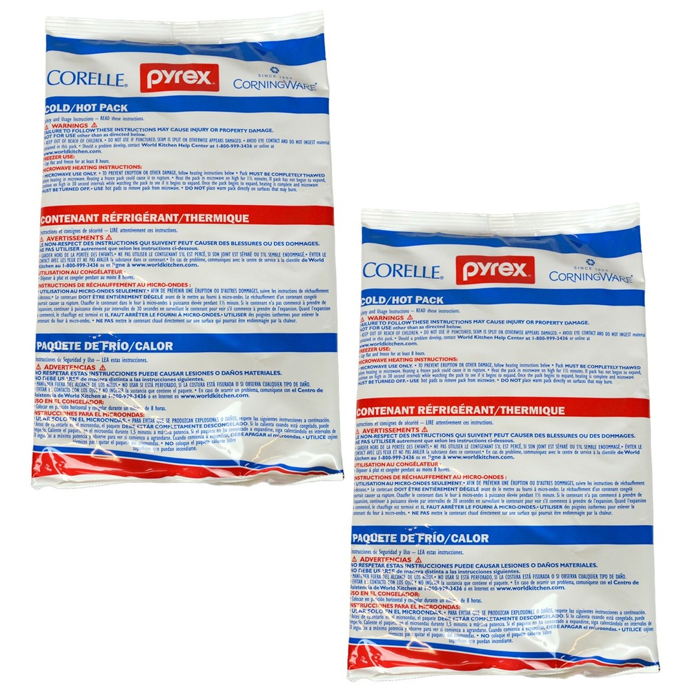 Pyrex Large Cold/Hot Pack (2-Pack)