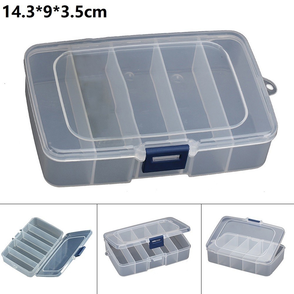 Tool Screws Box Case Box IC Storage PP Small Part Container Tool Screws