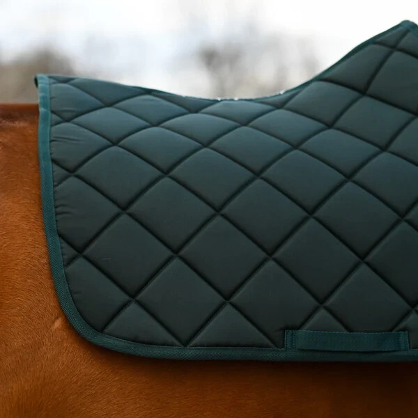 dreamers & schemers Hunter Green Saddle Pad