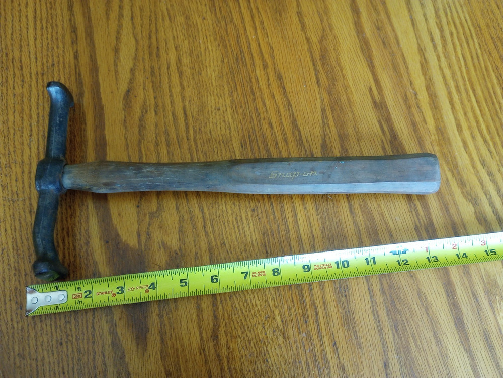 Vintage Autobody Bumping Hammer MAC BTH 155, Very Solid Handle Nice Piece