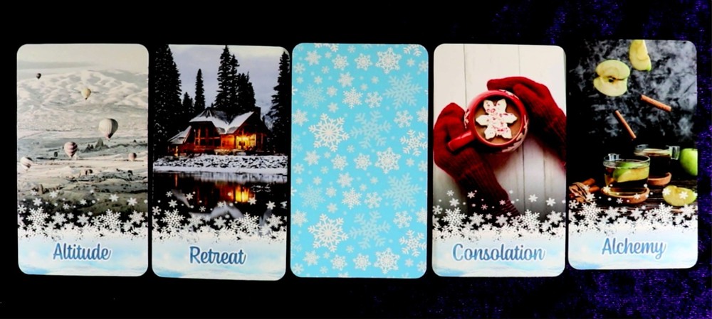 Winter's Embrace Oracle Deck | Spirituality | Lightwork | Reflection | 53 Cards