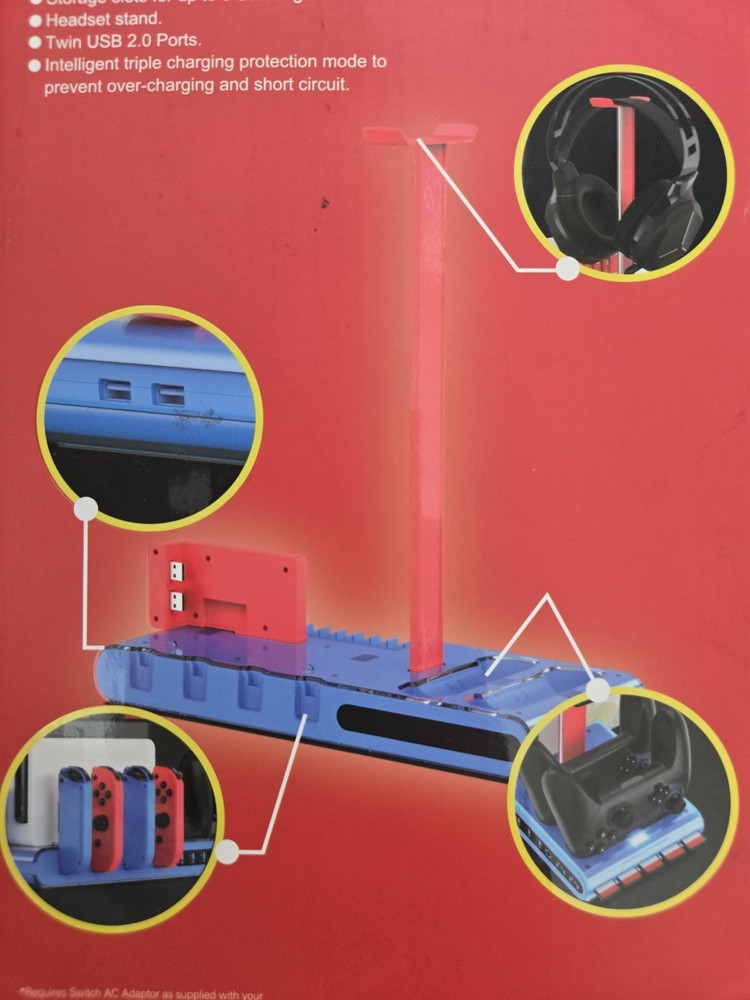 Nintendo Switch Storage And Charging Station