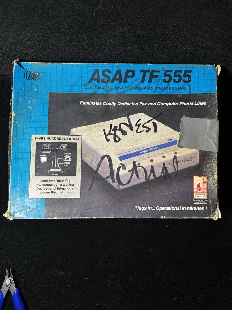 Fax Comm Switch Command Communications ASAP TF 555