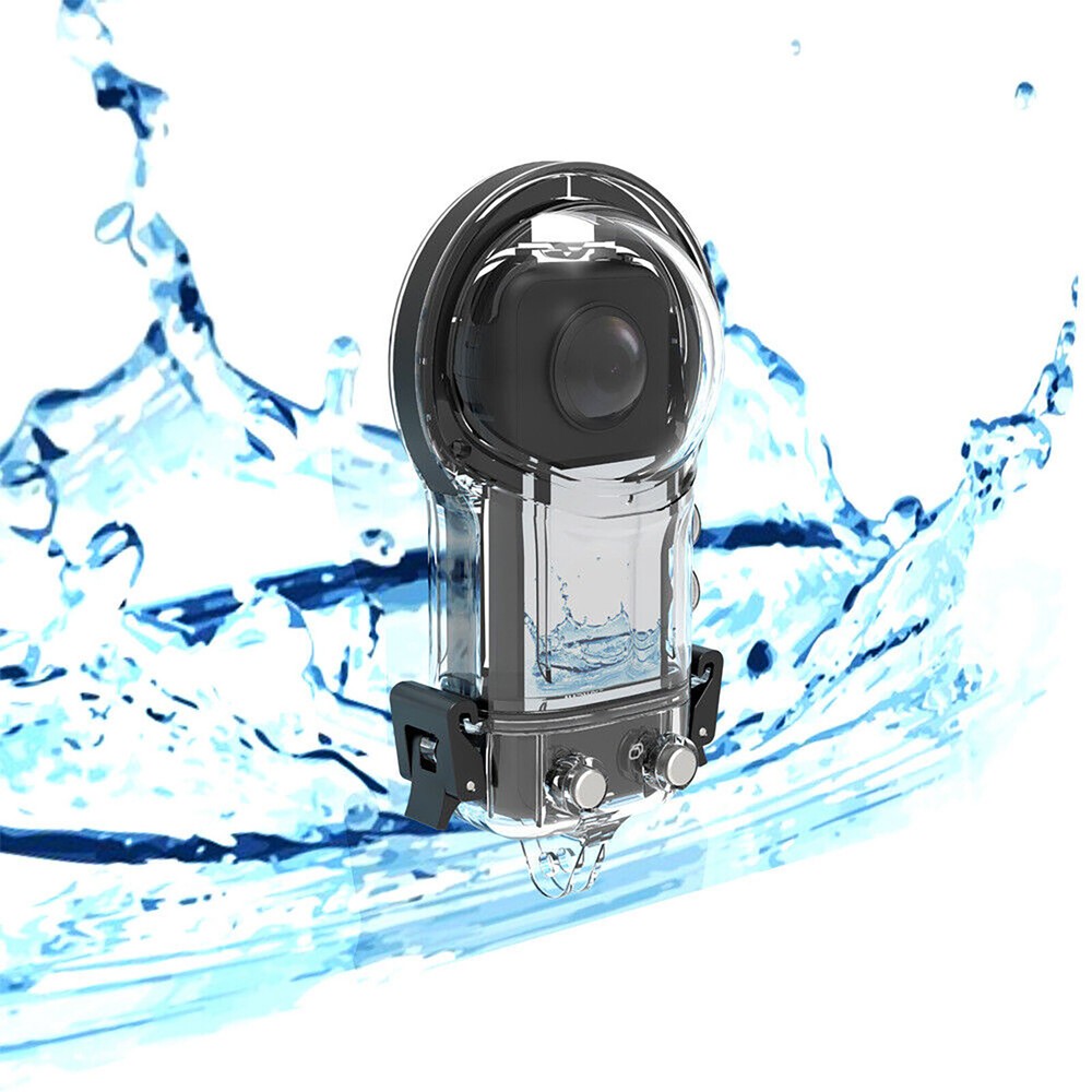 For Insta360 X3 Panoramic Camera Invisible Dive Case Waterproof Case Accessories