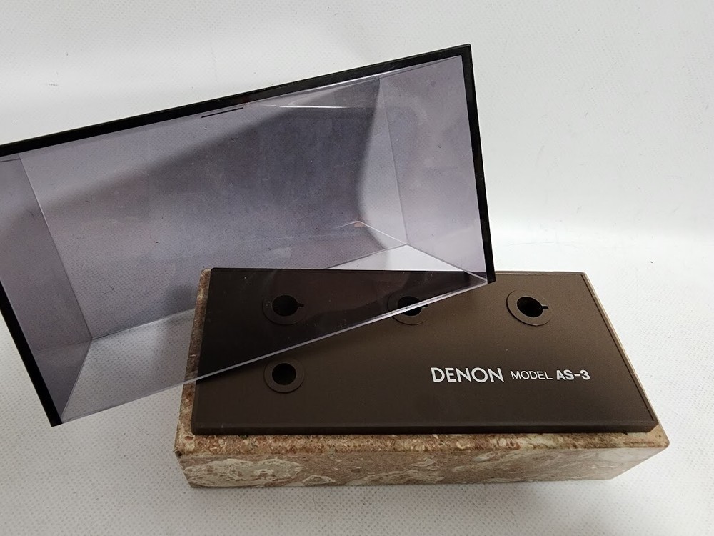 DENON AS-3 Headshell shell Cartridge Keeper Case Box Holder