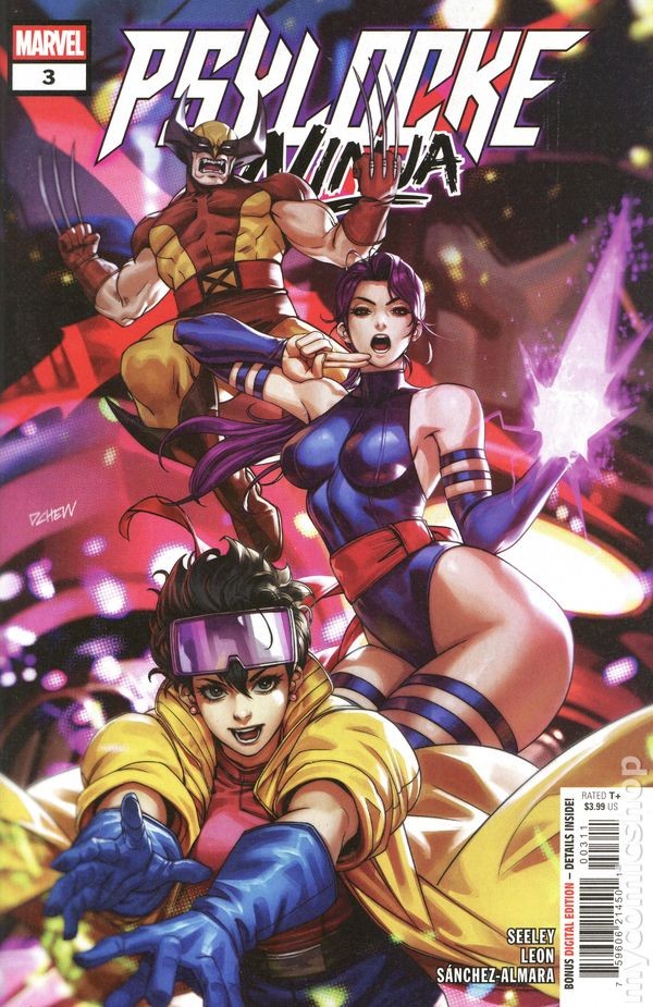 Psylocke Ninja #3A 2026 Stock Image