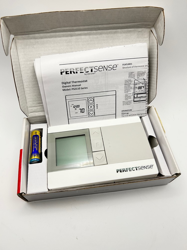 Uni-Line - Digital Non-Programmable Thermostat - PS2110