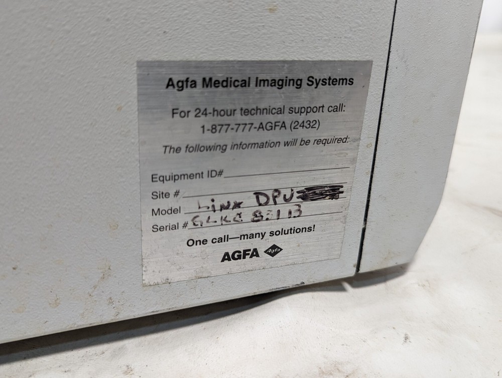 Agfa E782 Linx printer network