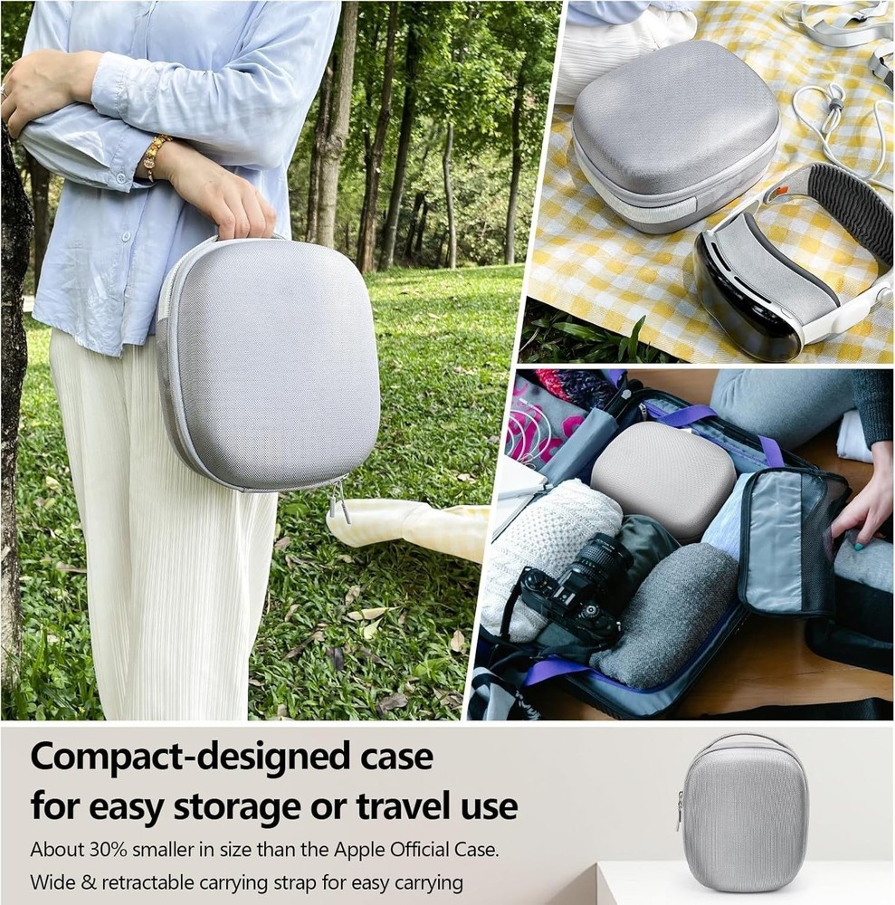 AMAZEAR 10-in-1 Carrying Case Set for Apple Vision Pro