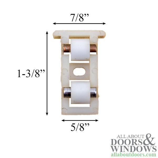 Sliding Window Roller Assembly