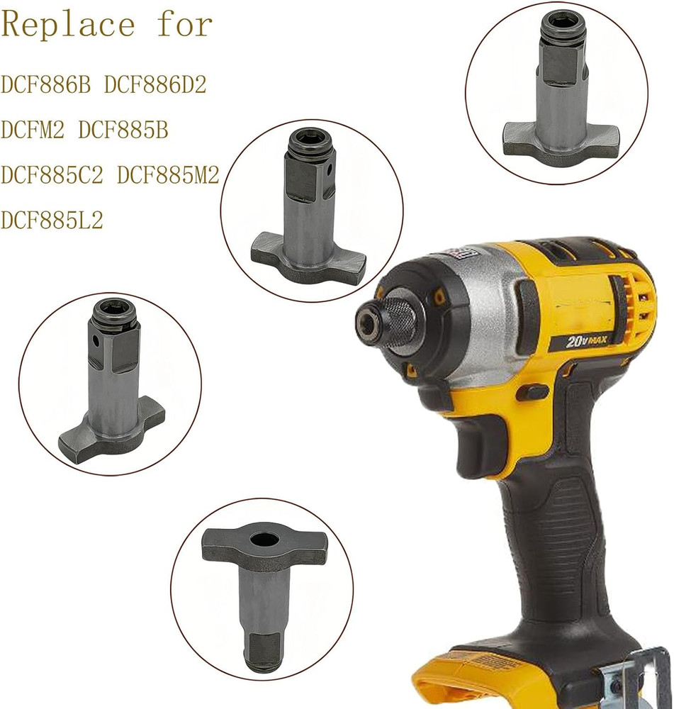 N474539 Impact Driver Anvil Assembly Replacement for DEWALT DCF885 DCF886 DC827