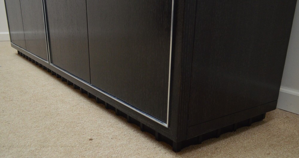Ralph Lauren Modern Ebonized Buffet Sideboard (A)