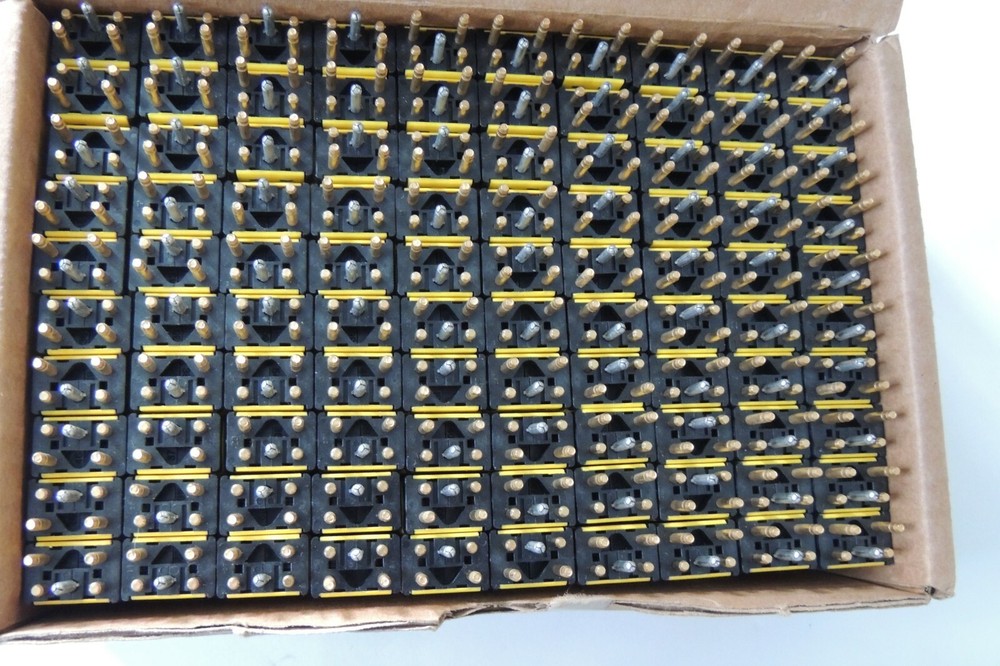 100 7CB4T AVAYA Surge Protector 5-Pin Solid State Modules YELLOW NEW