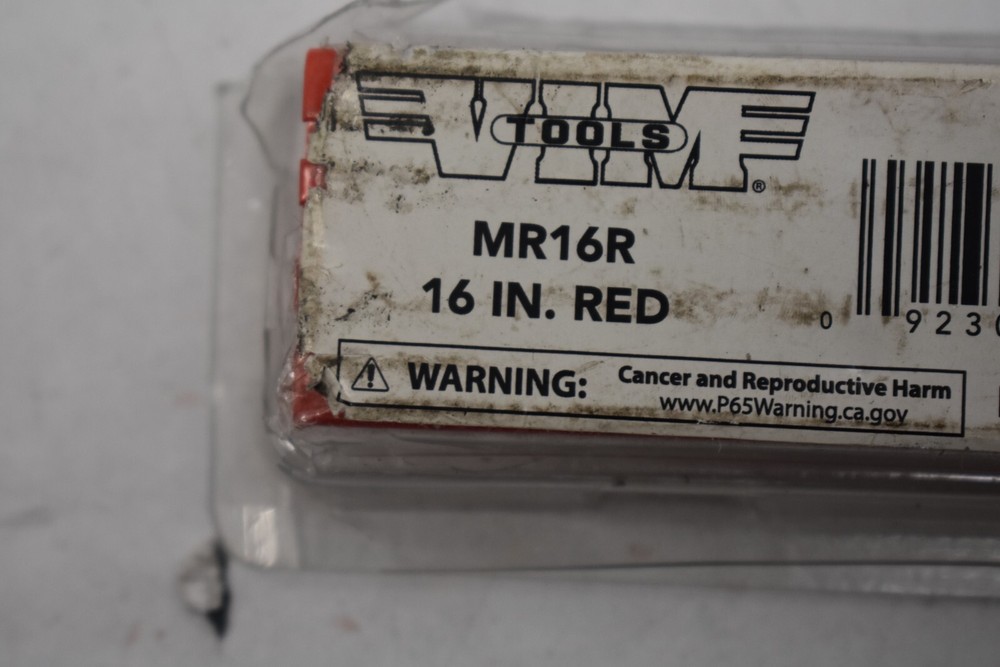 VIM Tools MR16R Red Magrail Low Profile No Studs 16" Low Profile No Studs