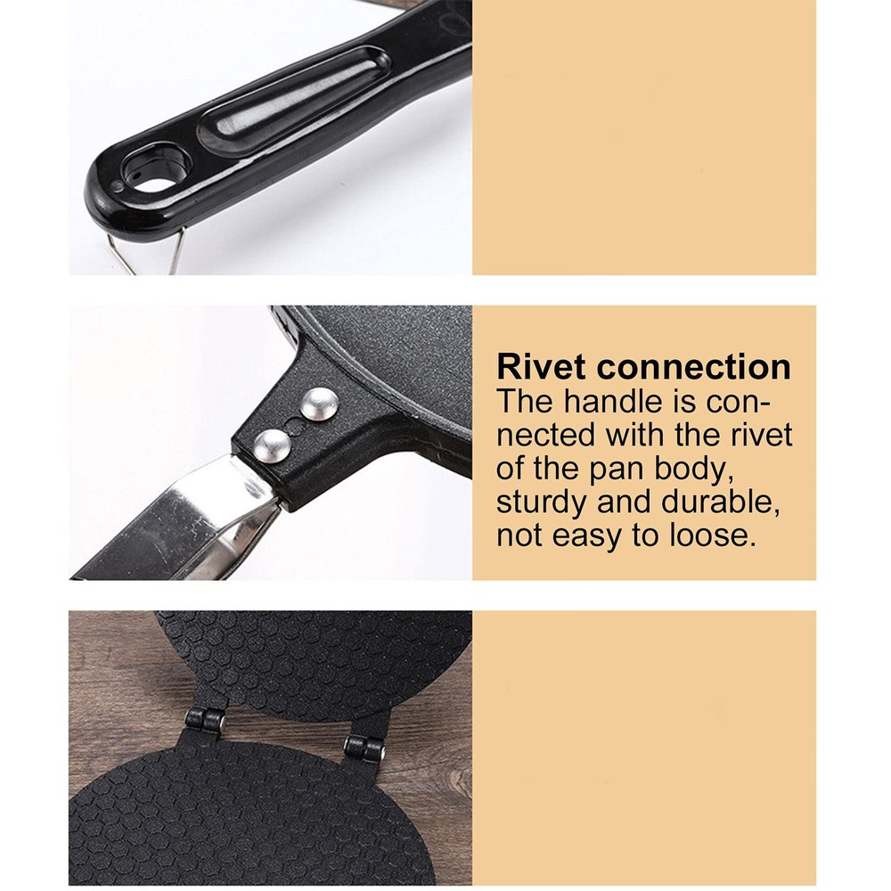Cone Maker, Non-Stick Waffle Cone Maker, Electric Egg Roll Pan, 8.5In Crispy ...