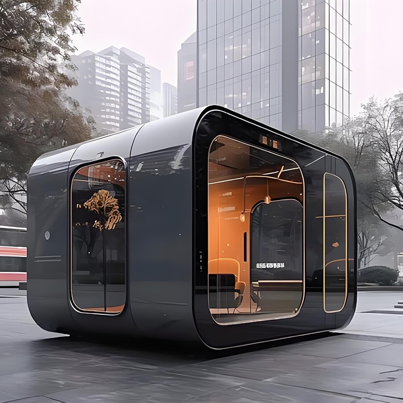 Good Quality Apple Capsule Mobile Home Beach Modular House
