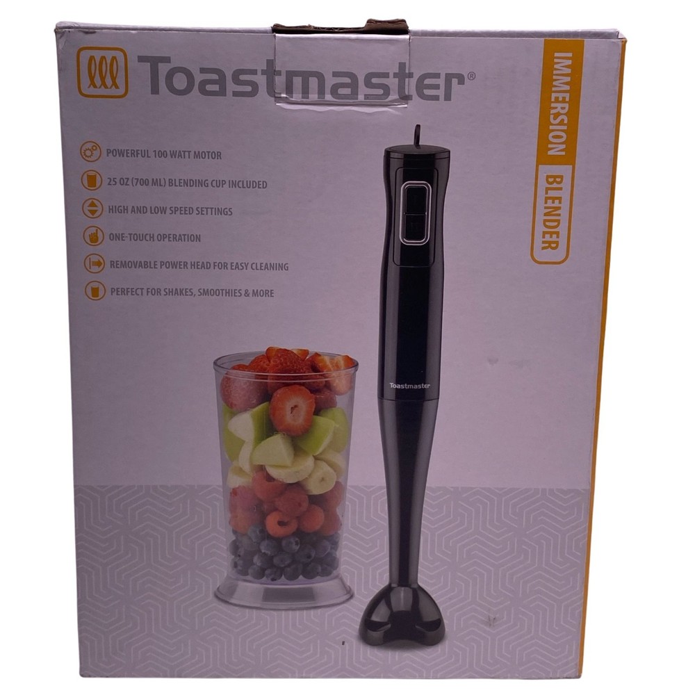 Toastmaster Immersion Blender 100W 700ml Cup New