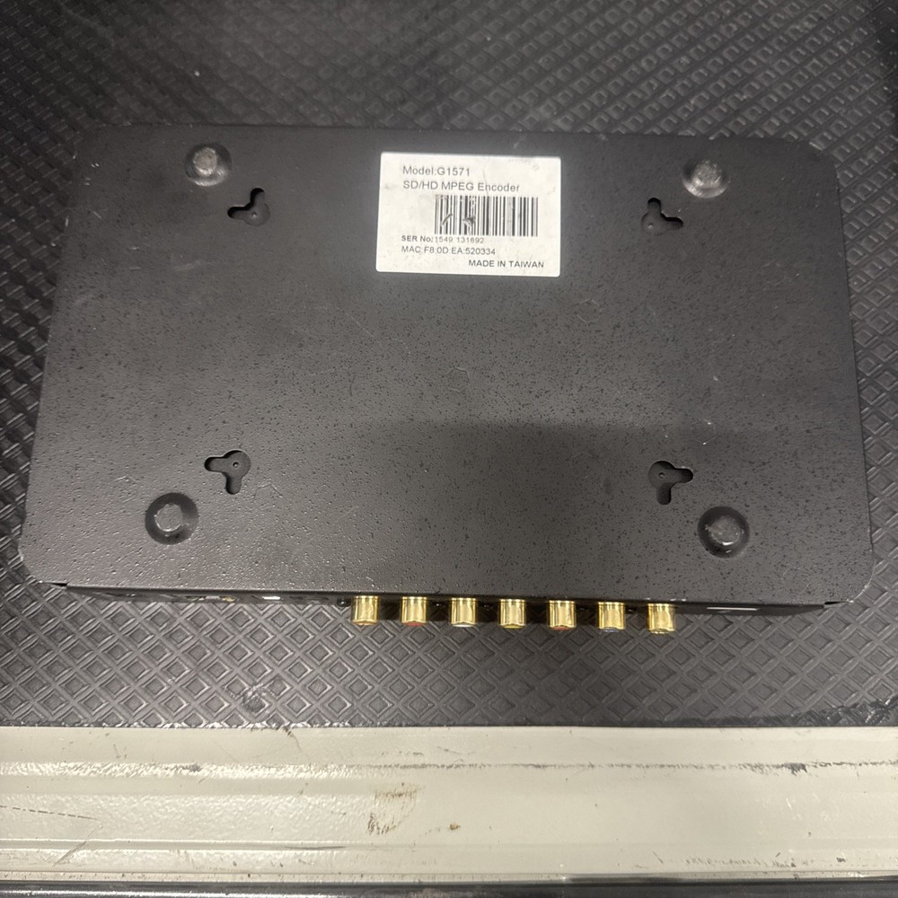 Safari Montage SD/HD MPEG Encoder, Model G1571 . Works