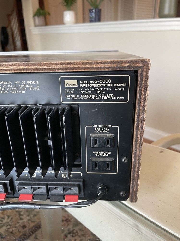 sansui g 5000 receiver Works Great