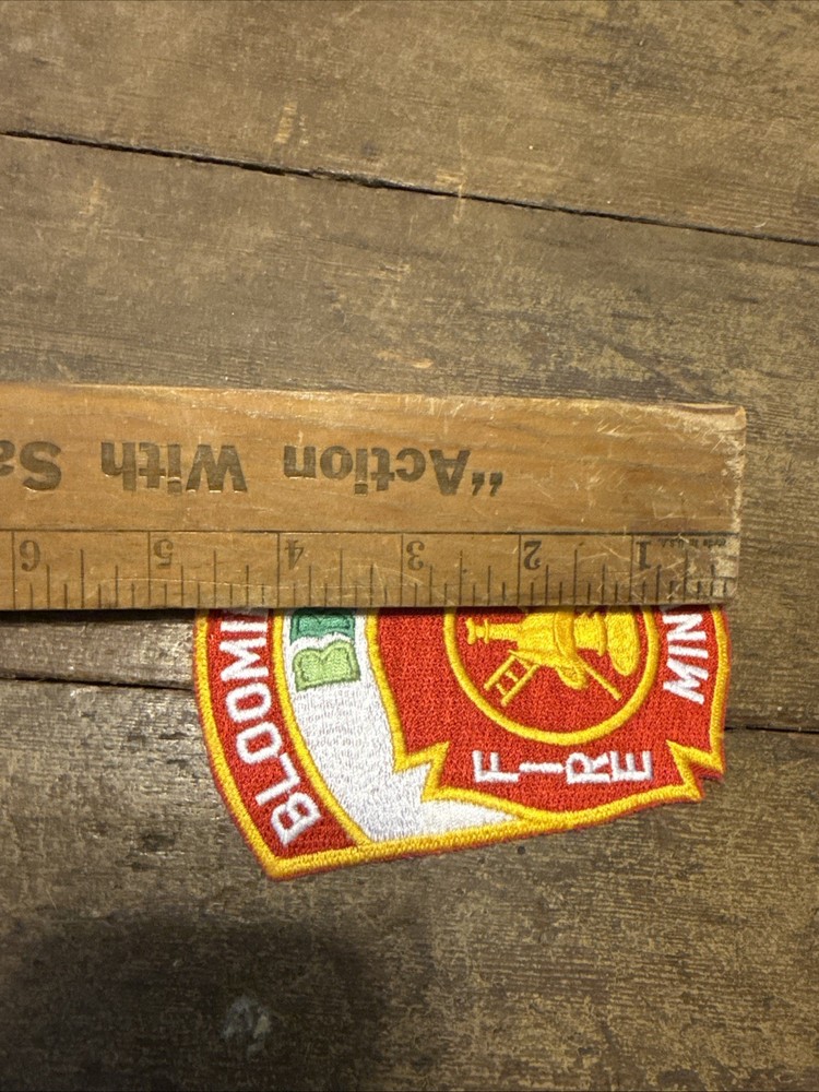 Bloomington Minn Fire Dept PATCH Vintage