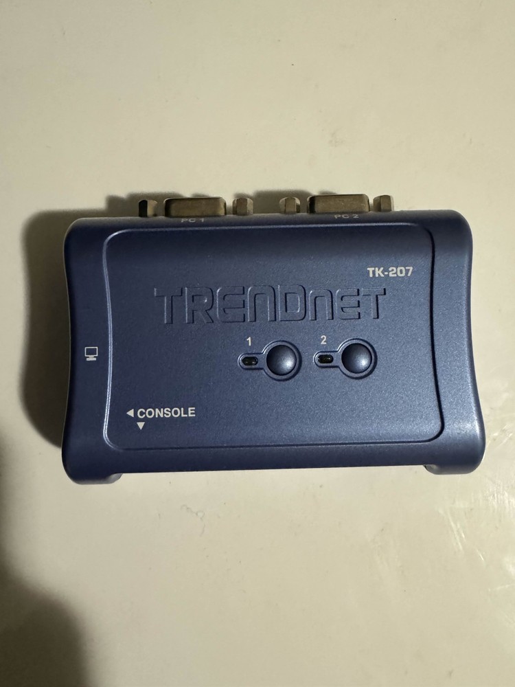 TRENDnet Tk207 2-port USB KVM Switch - No Cables