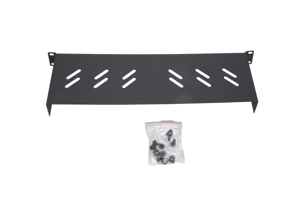 1U 19" Server Shelf Tray Vented Rack Mount Cantilever 6" Deep Depth Network