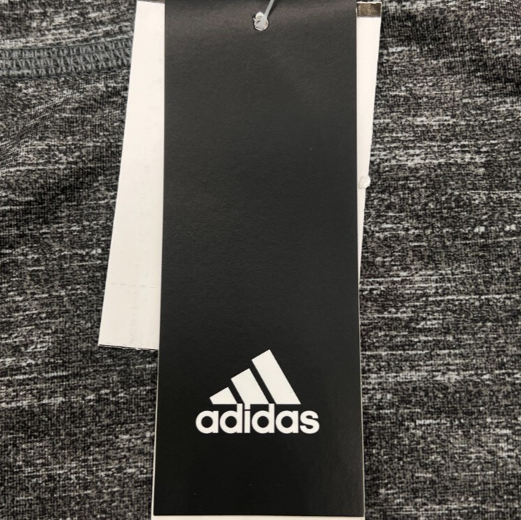 Adidas Techfit Gray & Black 1/2 Sleeve Compression Base Top Men's Multiple Sizes