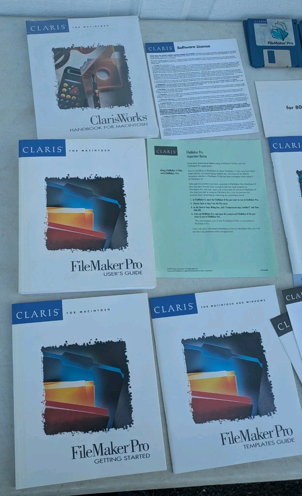 Claris File Maker Pro For Mac