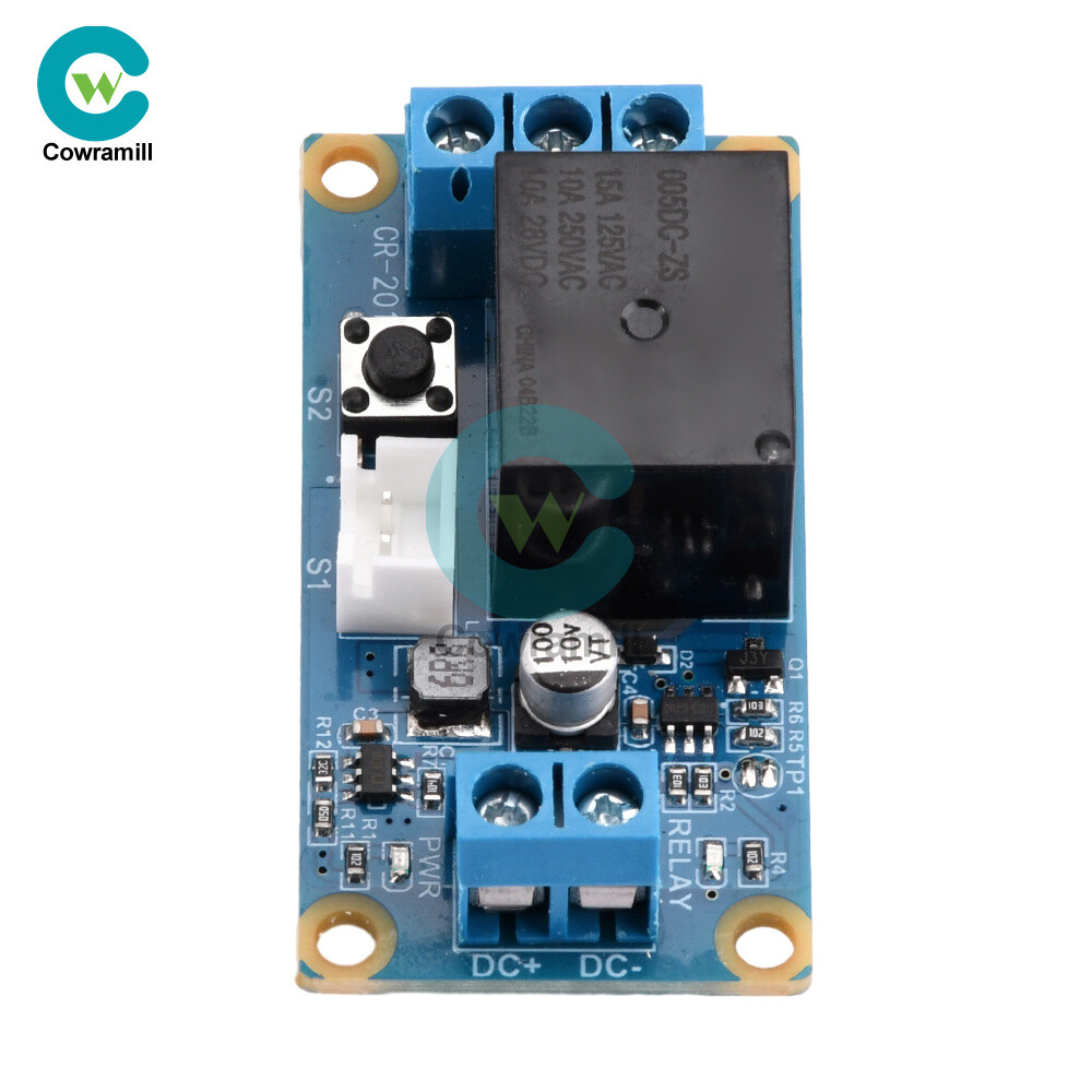 DC 5-28V 1 Way Bistable One Key Start Stop Self Locking Trigger Relay Module