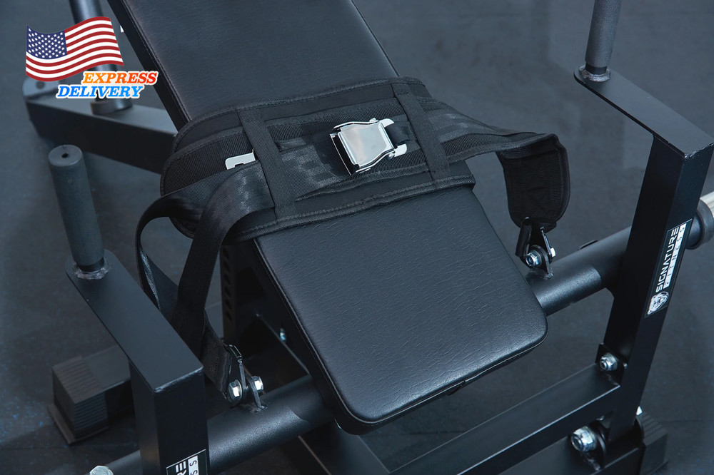 Glute Bridge Plate Loaded Hip Thrust Machine for Butt Shaping & Building Muscles