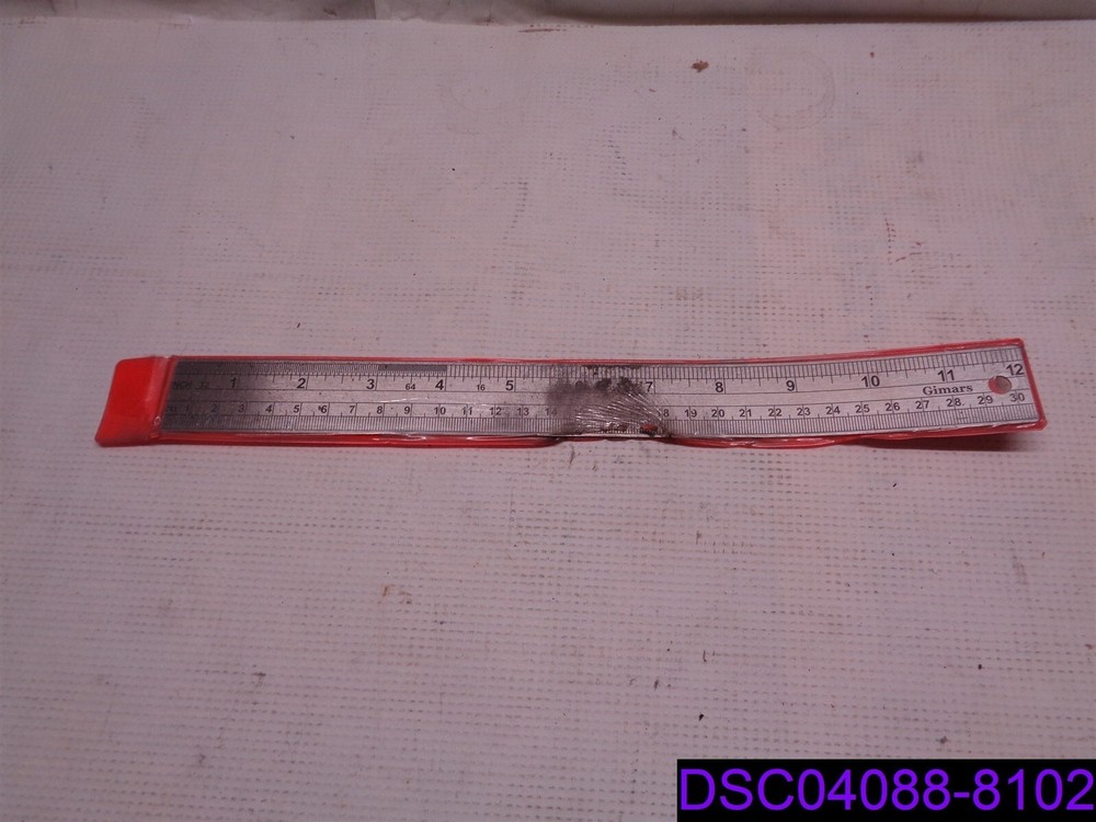 Gimars 12" Straight Edge Marking Scale