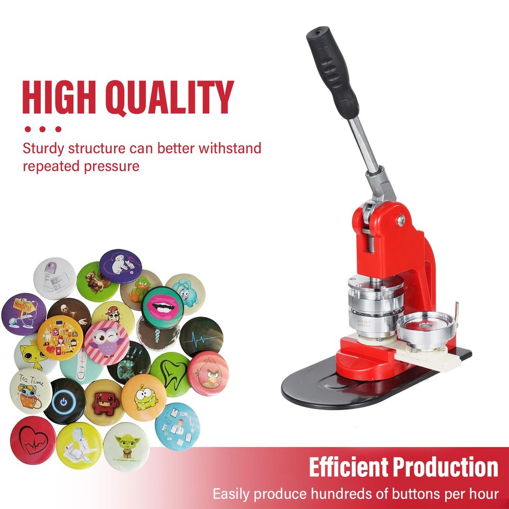 Button Maker Machine Multiple-Sizes - Button Pin Maker 1.25/2.25/3inch