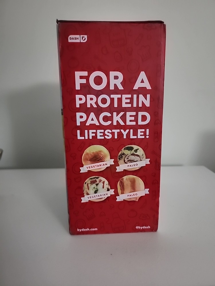 Dash Deluxe Egg Bite Maker Makes 4 Eggs Bites or 1 Egg Sandwich New In Box Black