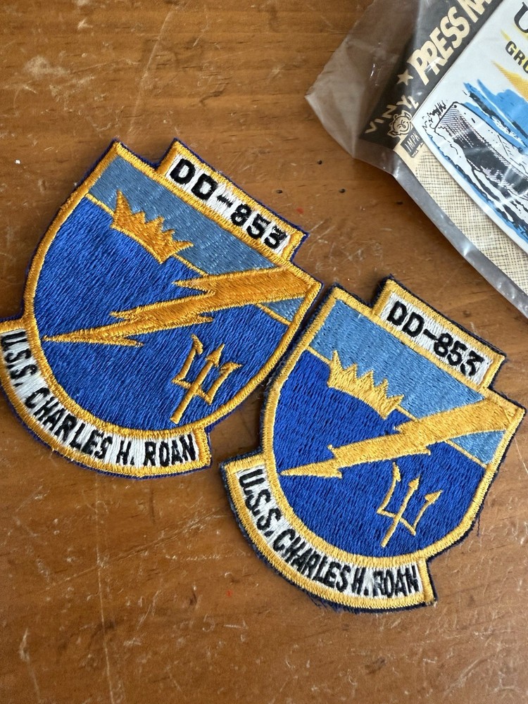 US NAVY STICKER N Patch LOT (10 TOTAL)