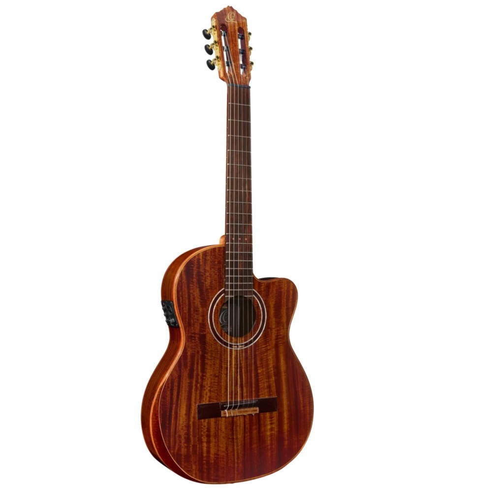 Ortega The Private Room Thinline Acoustic-Electric Classical Guitar Solid Spruce