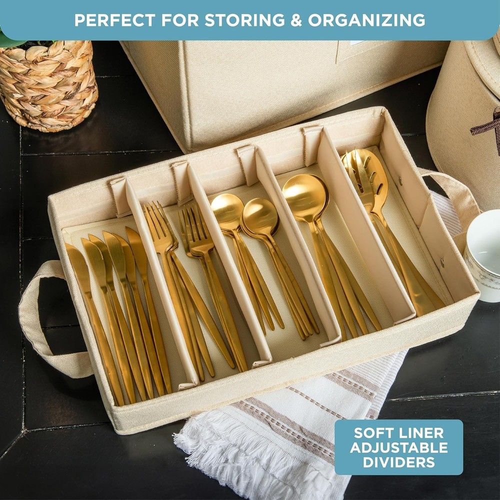 Hold N’ Storage Hard Shell Containers Beige Stackable 12-Pieces for Dinnerware