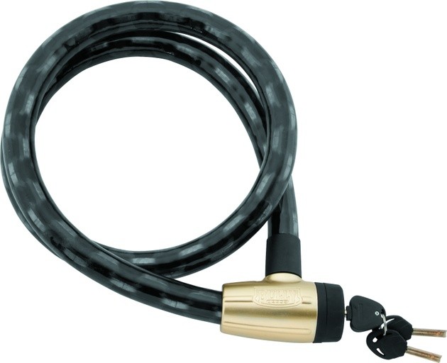 BikeMaster Bully Locks Viper Cable Lock 5.5 ft. Black