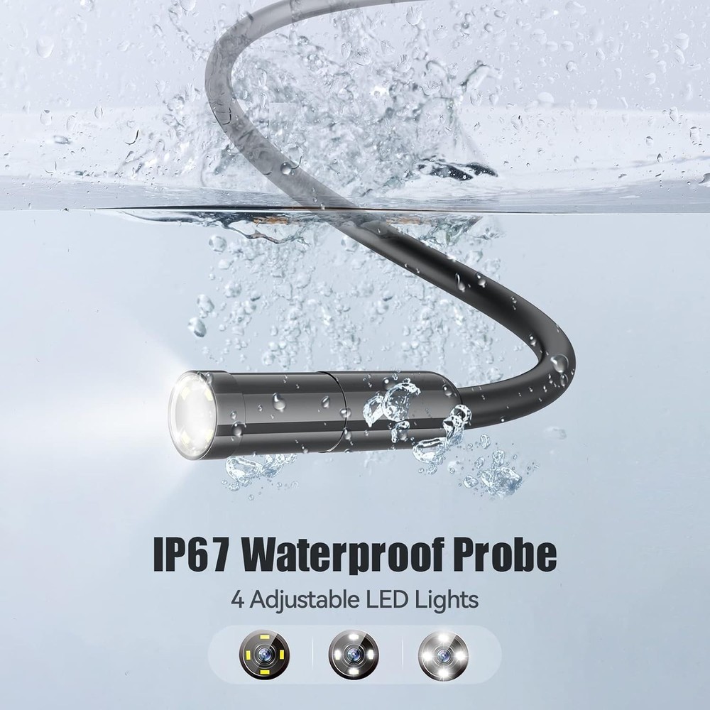 5MP Auto-Focus Endoscope, 3rd Generation USB Borescope with 5.0 Megapixel Inspec