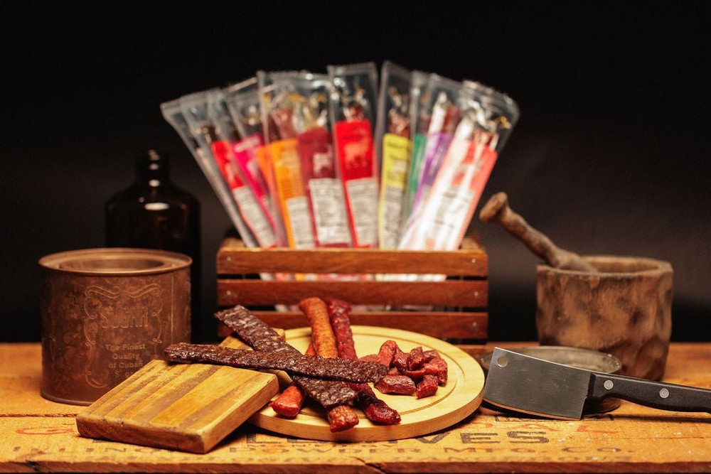 Exotic Jerky Gift Basket