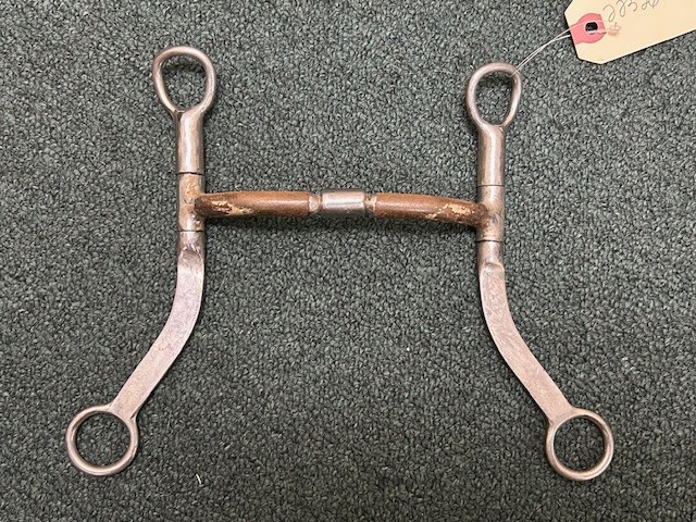 Myler Flat, Long Shank, Small Barrel  Bit 5"
