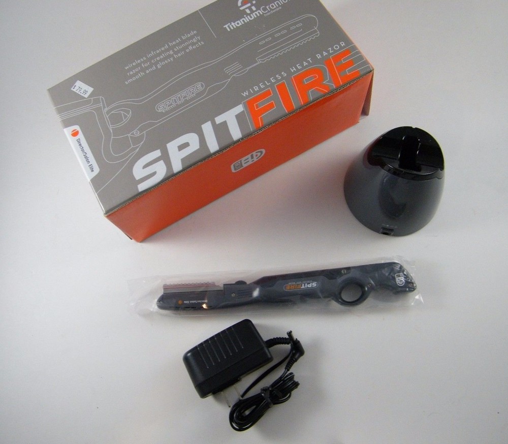 NEW ~ SPITFIRE WIRELESS HEAT RAZOR BY TITANIUM CRANIUM
