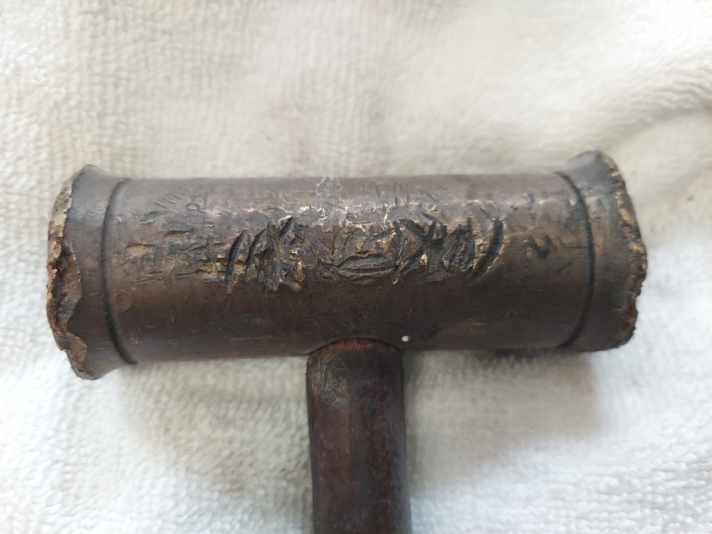 Snap On Mac Tools Brass Hammer Wood Handle