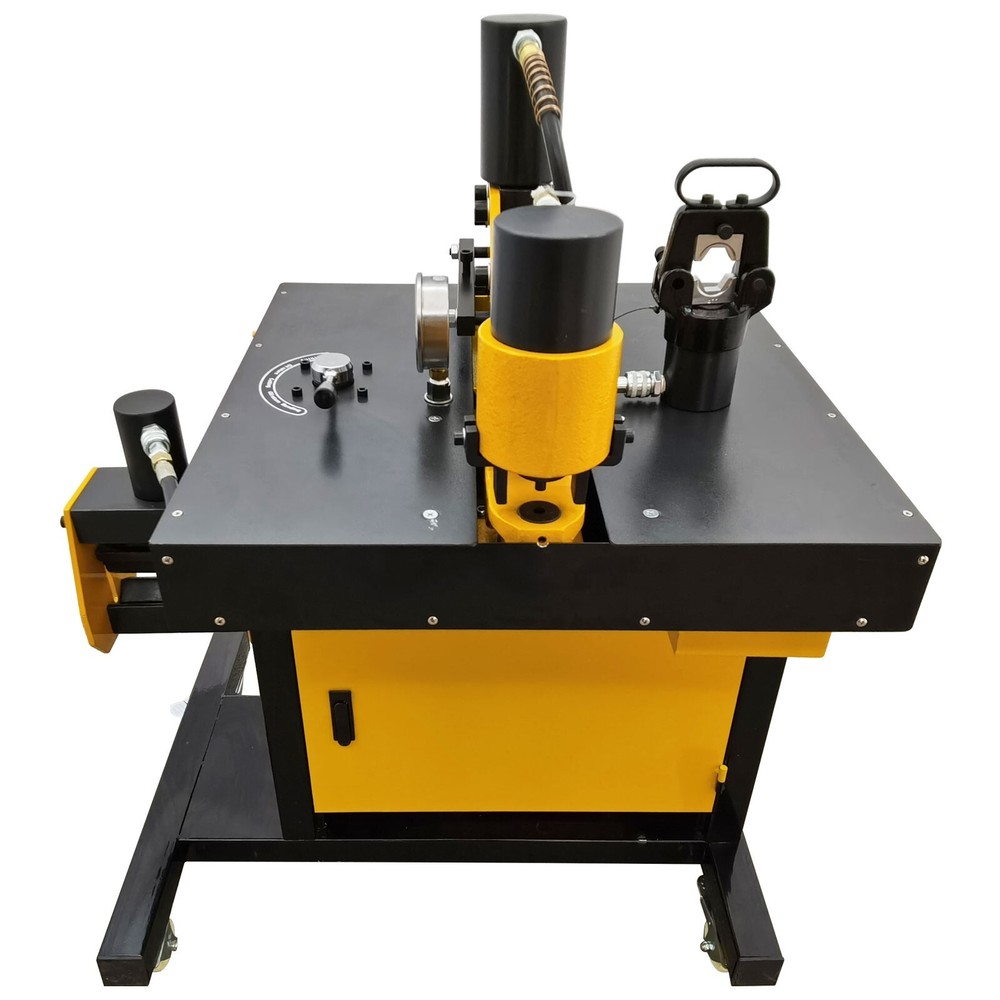 200 Type Electric Multi-Functional 4-in-1 Busbar Processing Machine 750W